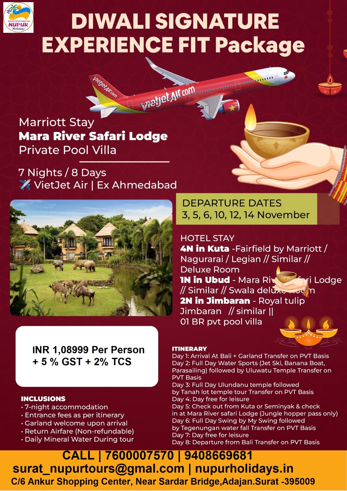 diwali package